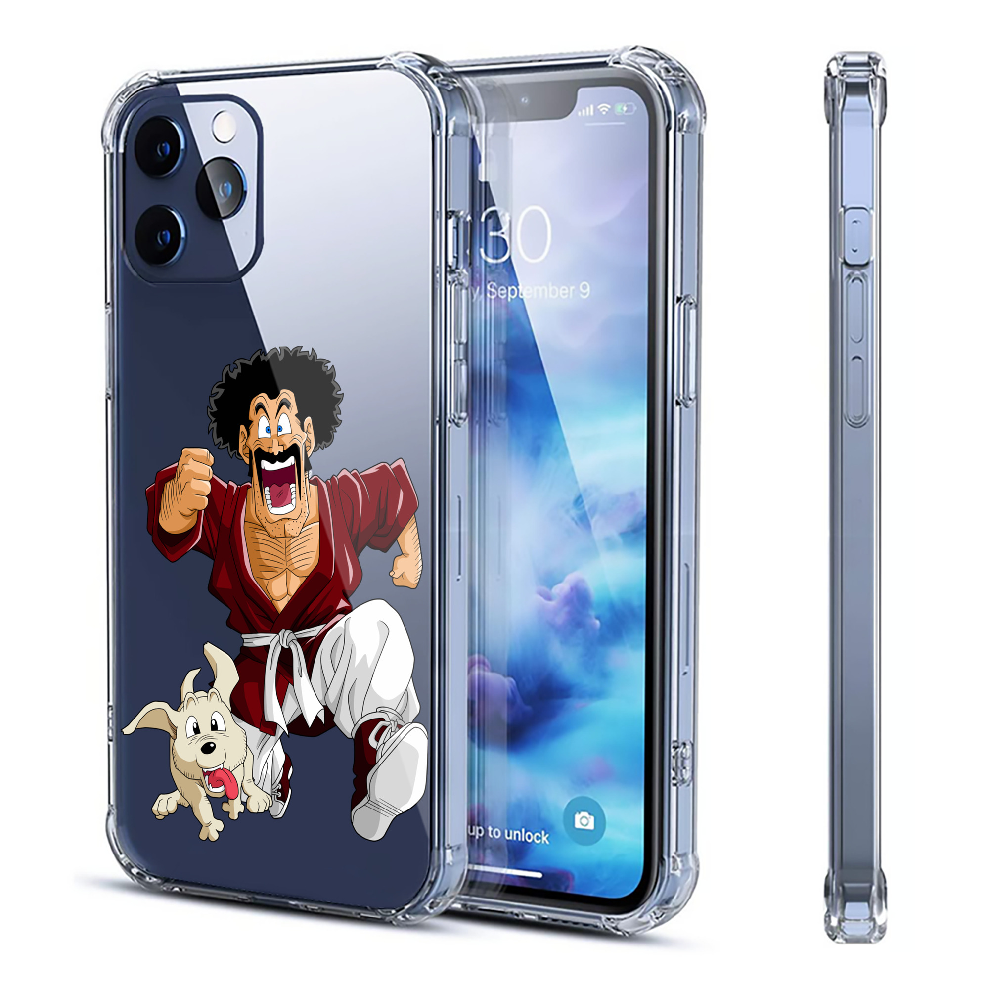 （画像用） ドラゴンボール DRAGON BALL 【iPhone 12シリーズ対応】透明スマホケース（クリアソフトケース）